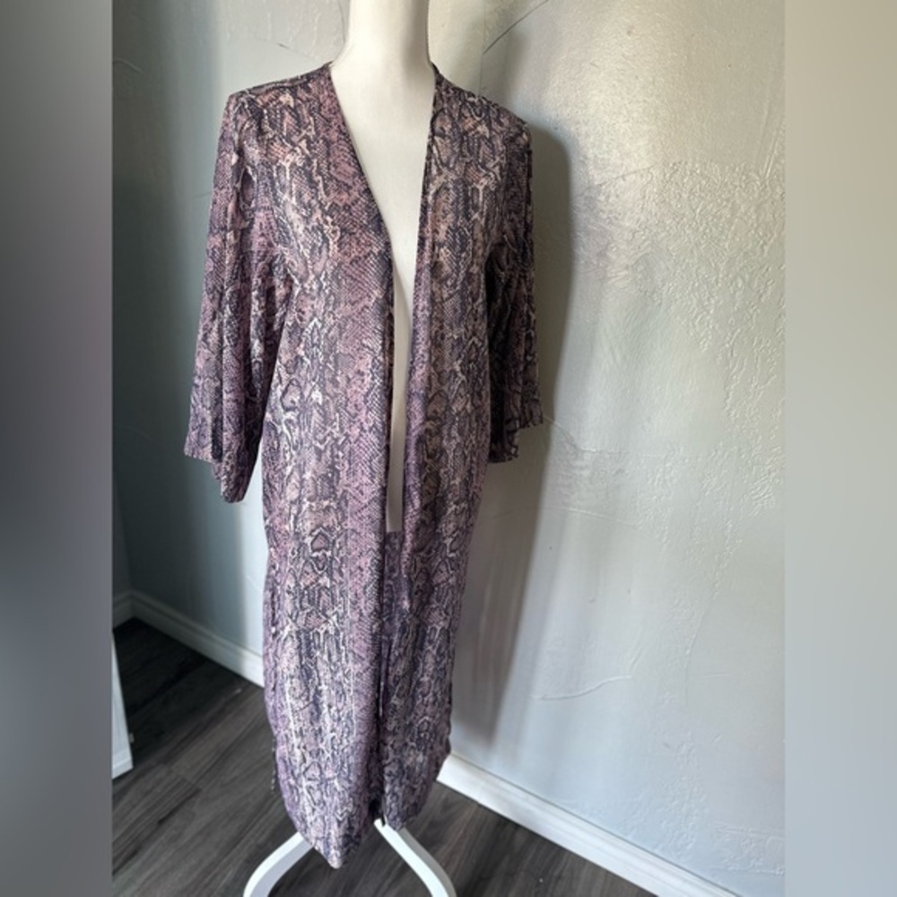 Jessica Simpson Purple Boxy Tunic Top - Picture 1 of 10